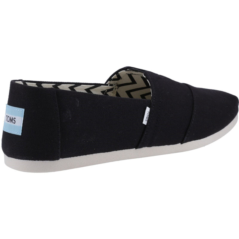 TOMS Alpargata Espadrilles Pour Hommes En Coton 100% Noir