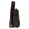 Barbour Willow Tall Bottes En Daim Marron Pour Femmes
