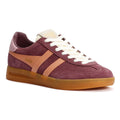 Gola Cyclone Baskets Violettes Suede Pour Femmes
