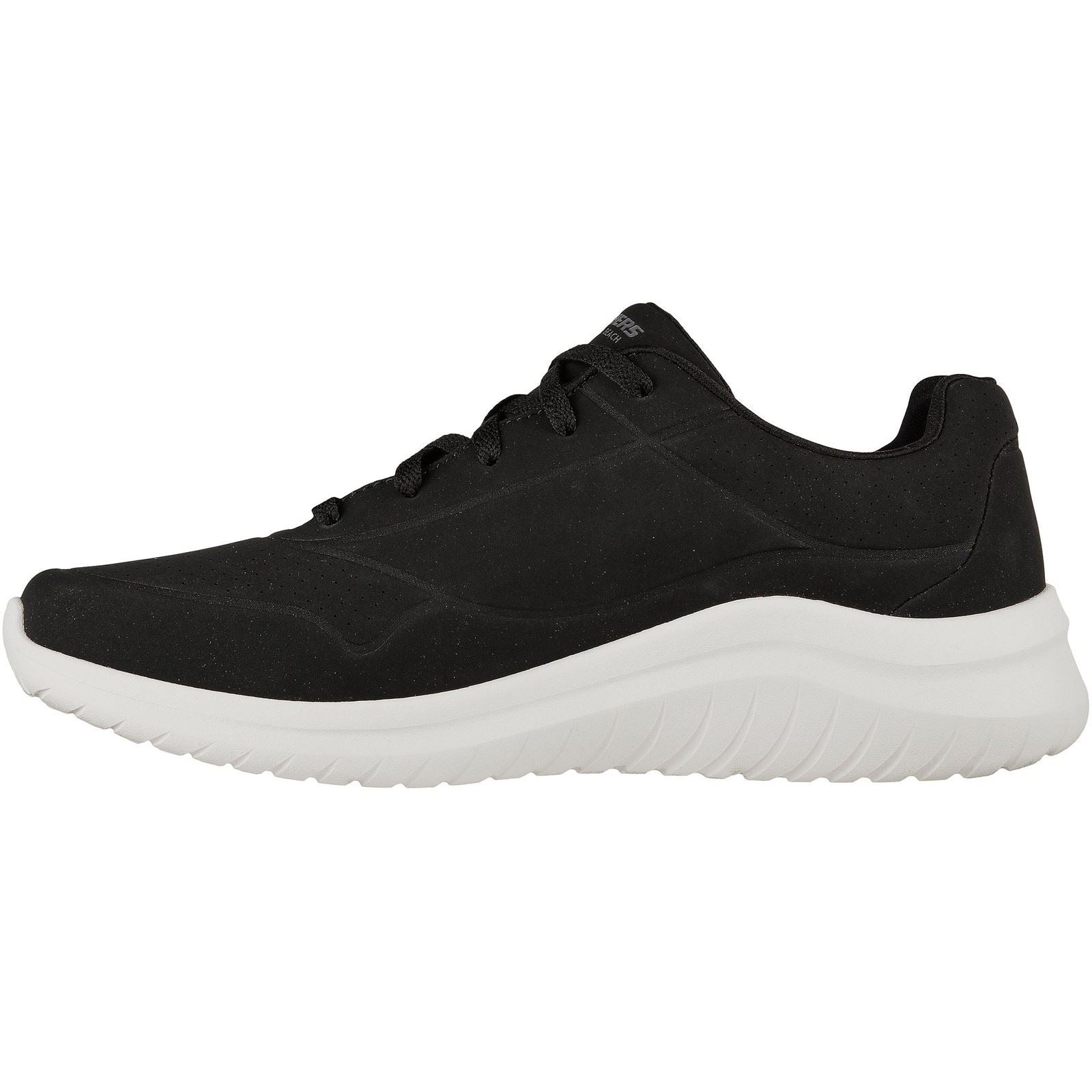 Skechers Ultra Flex 2.0 Vicinity Baskets Synthétiques Pour Hommes Noir/Blanc