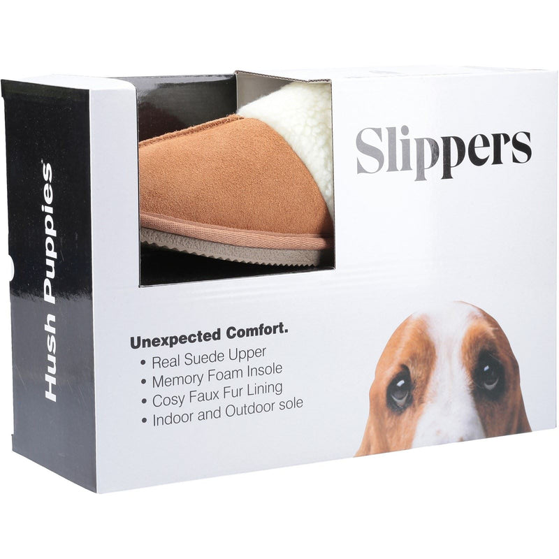 Hush Puppies Arianna Chaussons En Daim Pour Femmes Couleur Beige