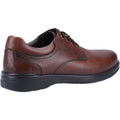 Hush Puppies Marco Chaussures En Cuir Marron À Lacets Pour Homme