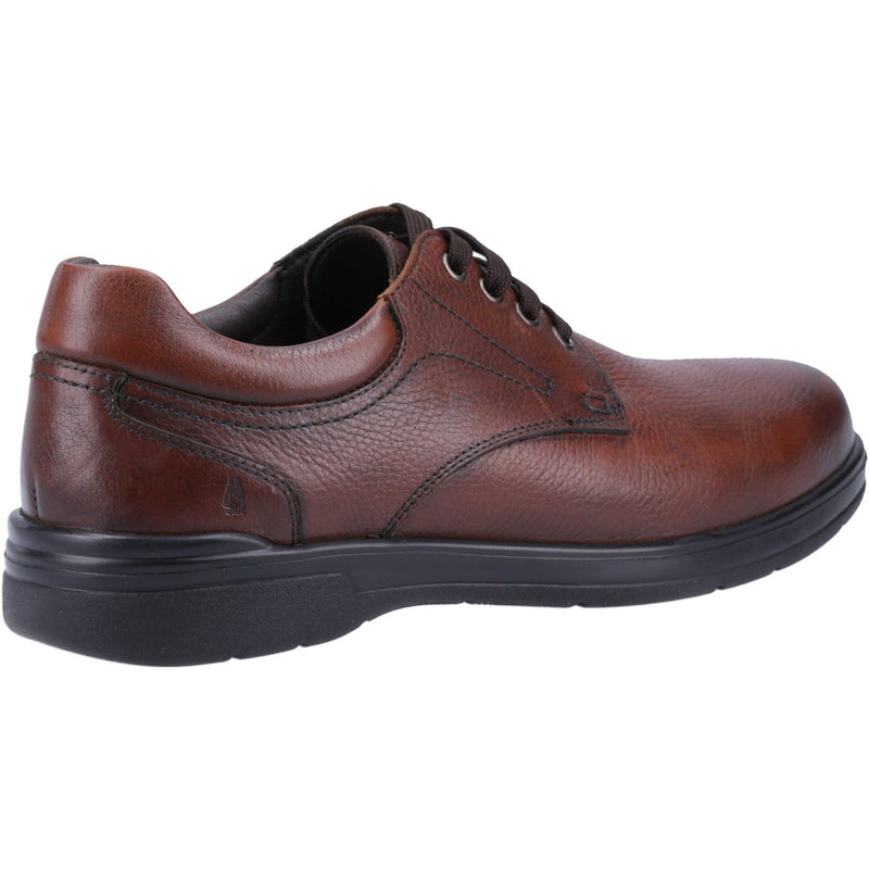 Hush Puppies Marco Chaussures En Cuir Marron À Lacets Pour Homme