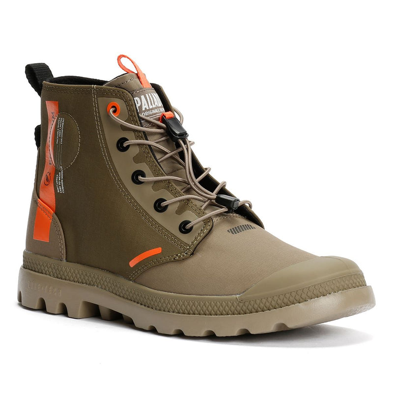 Palladium Pampa Lite Journey Bottes Vertes