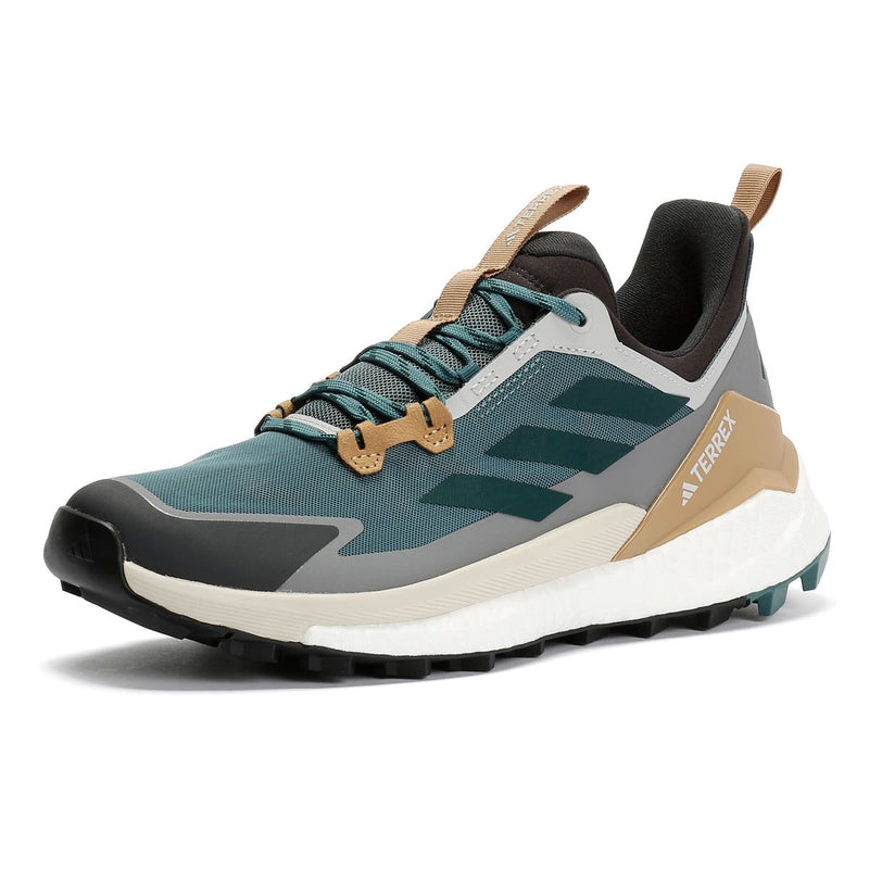 Adidas Terrex Free Hiker 2 Low Baskets Vertes Pour Hommes