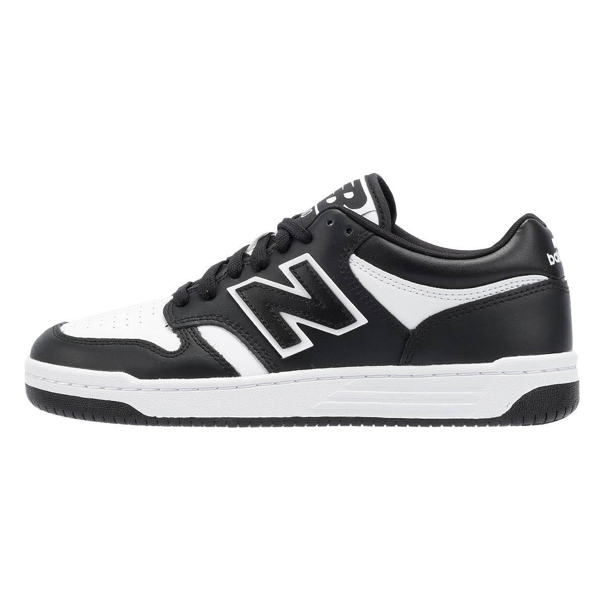 New Balance 480 Baskets Noires En Cuir