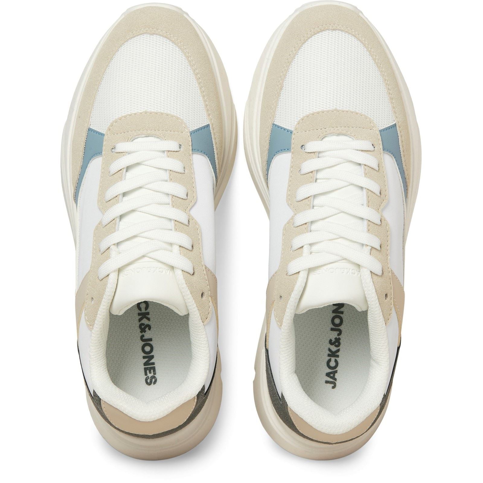 Jack & Jones Aspire Runner Chaussures De Sport Pour Hommes En Polyuréthane Moonbeam/Citadel