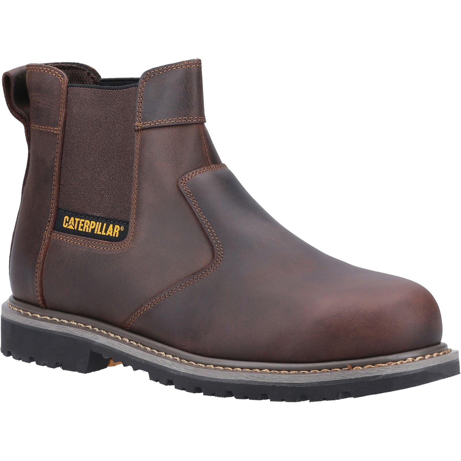Caterpillar Bottes De Sécurité Nubuck Marron Powerplant Dealer