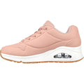 Skechers Uno Stand On Air Sneakers Rose Pour Femmes En Polyuréthane