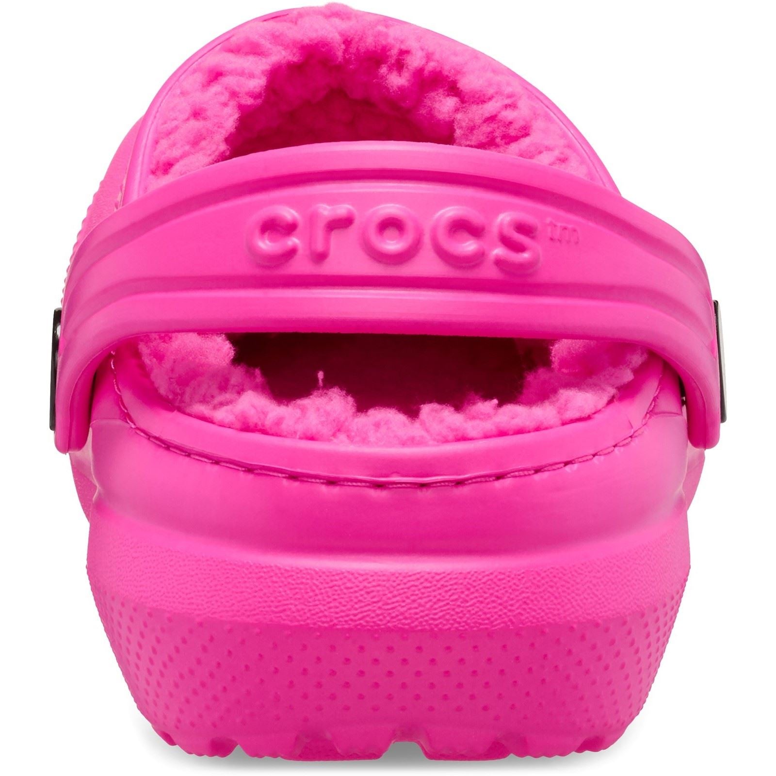 Crocs Classic Lined Sabots En Plastique Thermoplastique Unisexe Pour Enfants De Couleur Rose