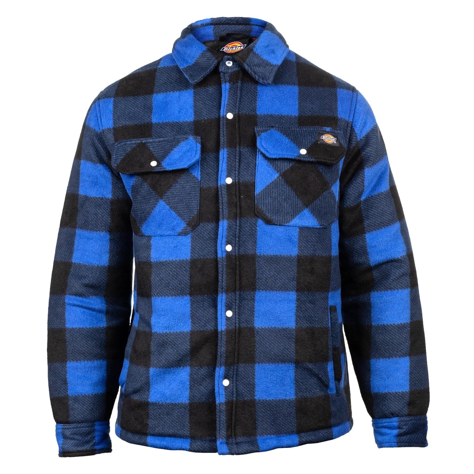 Dickies Portland Chemise Décontractée Bleue Pour Homme En Polyester