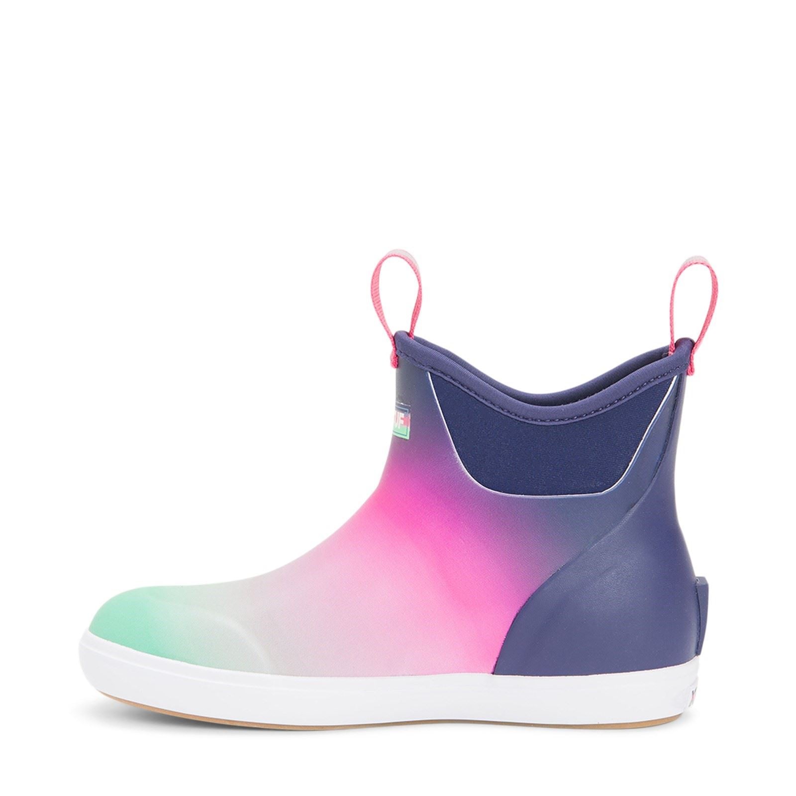 Xtratuf Bottes De Pluie Aurora Wellington En Caoutchouc Violet À Cheville