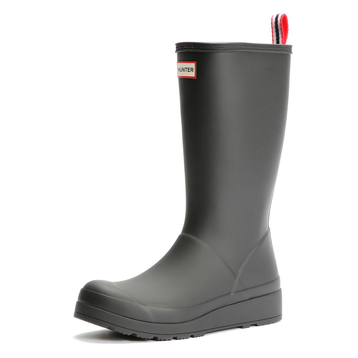 Hunter Play Tall Bottes En Caoutchouc Noires Pour Femmes