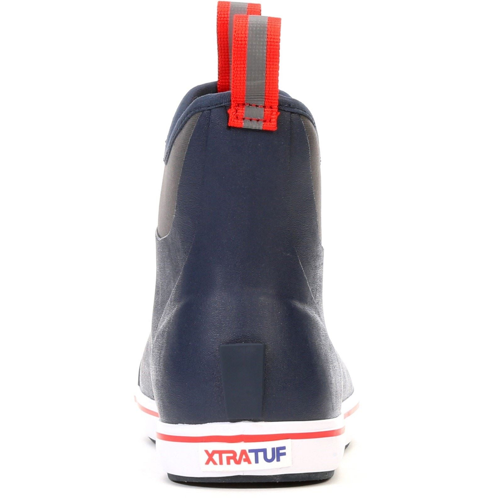 Xtratuf Bottes En Caoutchouc Wellington Marine/Rouge À Tige Courte