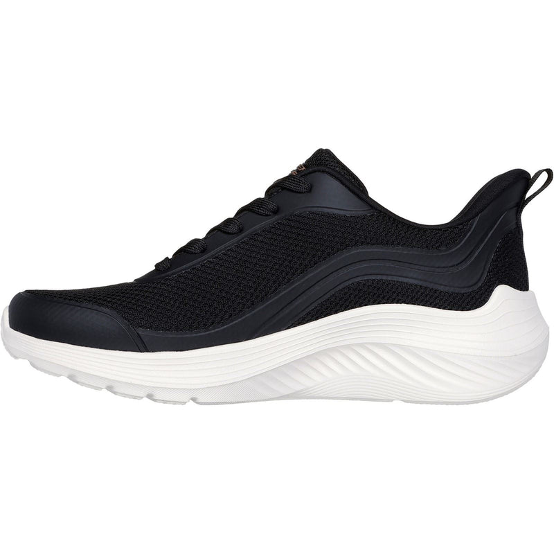 Skechers Bobs Squad Waves Still Wading Sneakers Noires Pour Femmes En Textile