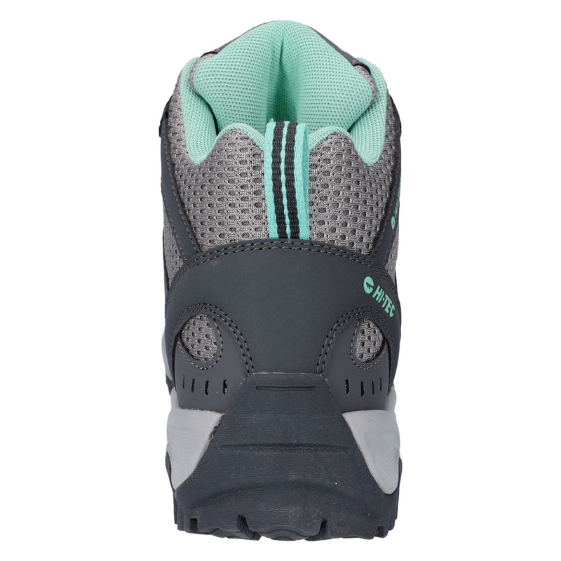 Hi-Tec Jaguar Mid Bottes De Randonnée Pour Femmes En Polyester Gris Anthracite/Graphite/Gris Frais
