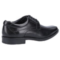 Hush Puppies Brandon Chaussures En Cuir Noir À Lacets Pour Hommes