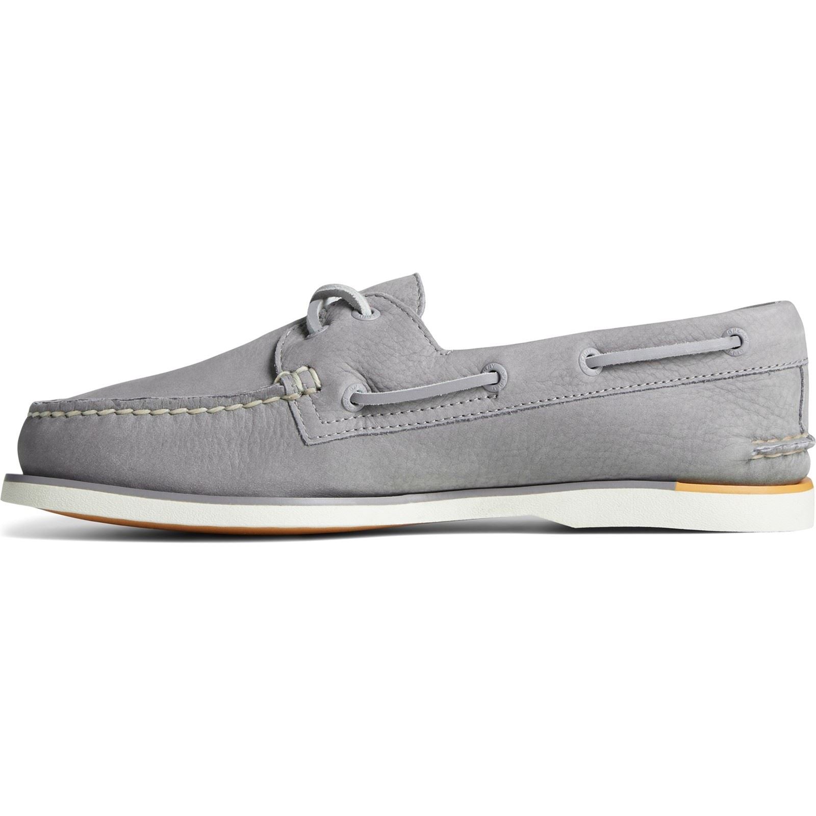 Sperry Gold Authentic Original 2-Eye Chaussures Bateau Grises Pour Hommes En Nubuck