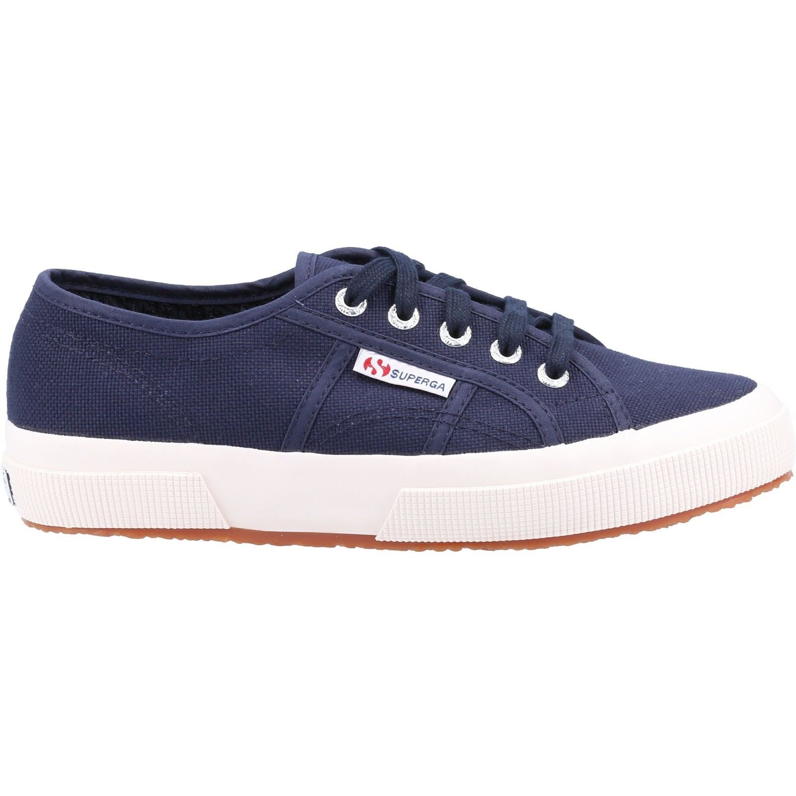 Superga 2750 Cotu Classic Baskets En Toile De Coton 100% Pour Femme, Bleu Marine