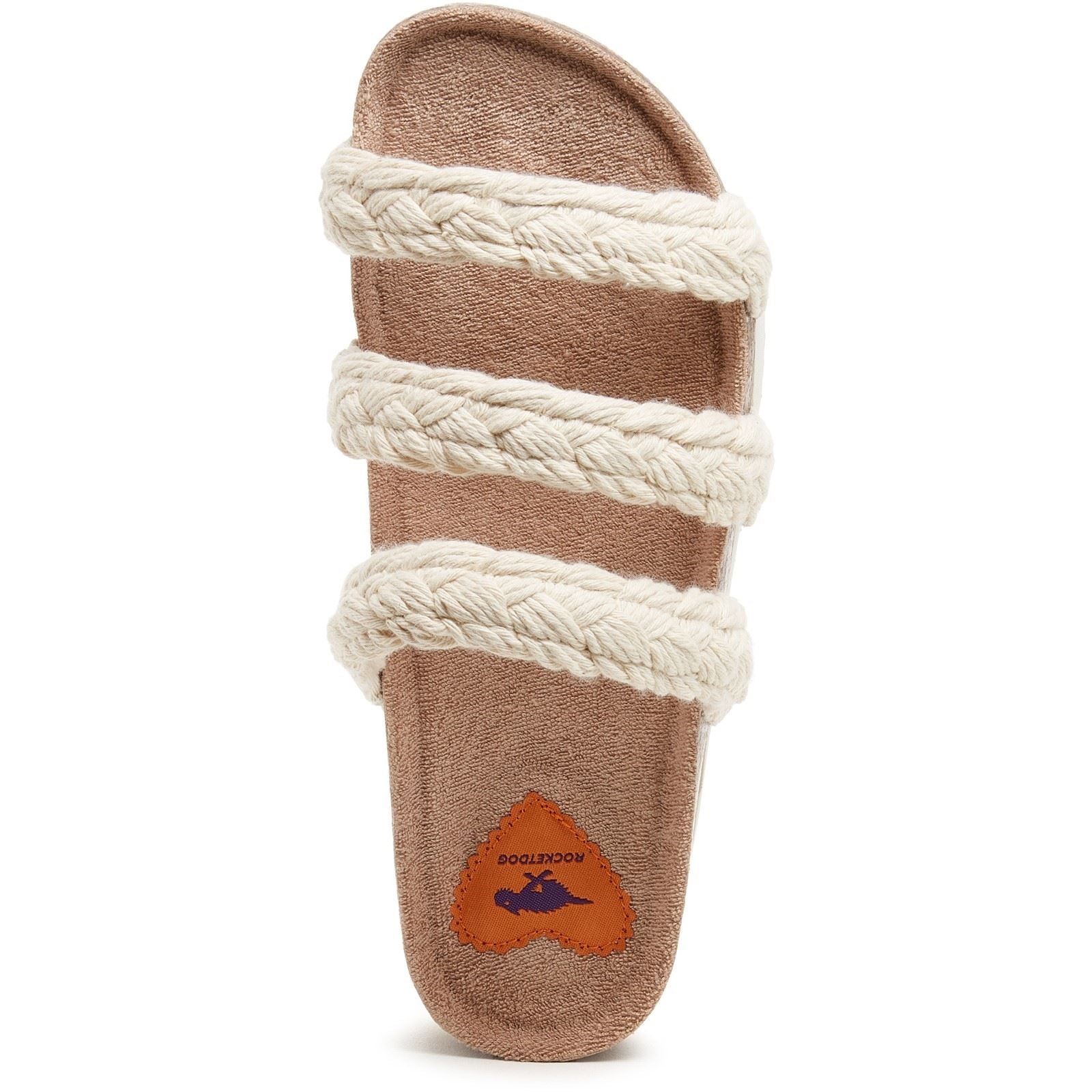 Rocket Dog Ashley String Braid Sandales Naturelles En Coton Pour Femmes
