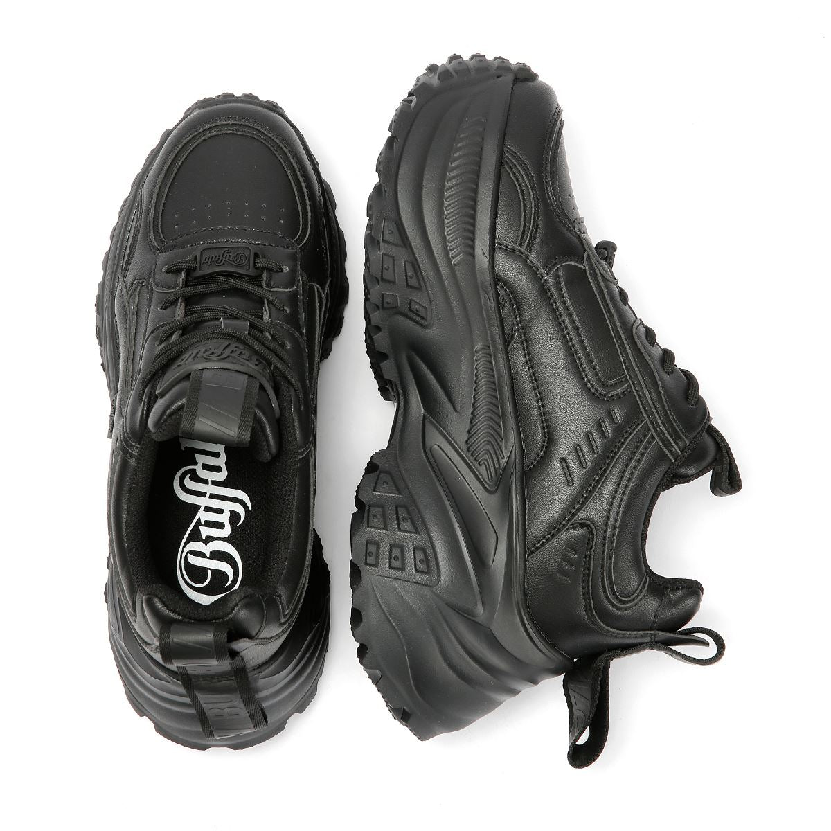 Buffalo Turbo One Baskets Noires Pour Femmes