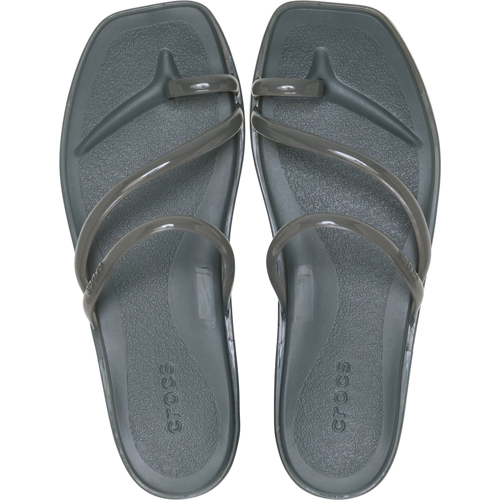 Crocs Miami Jely Toe Loop Sandales En Carbone Eva Pour Femmes