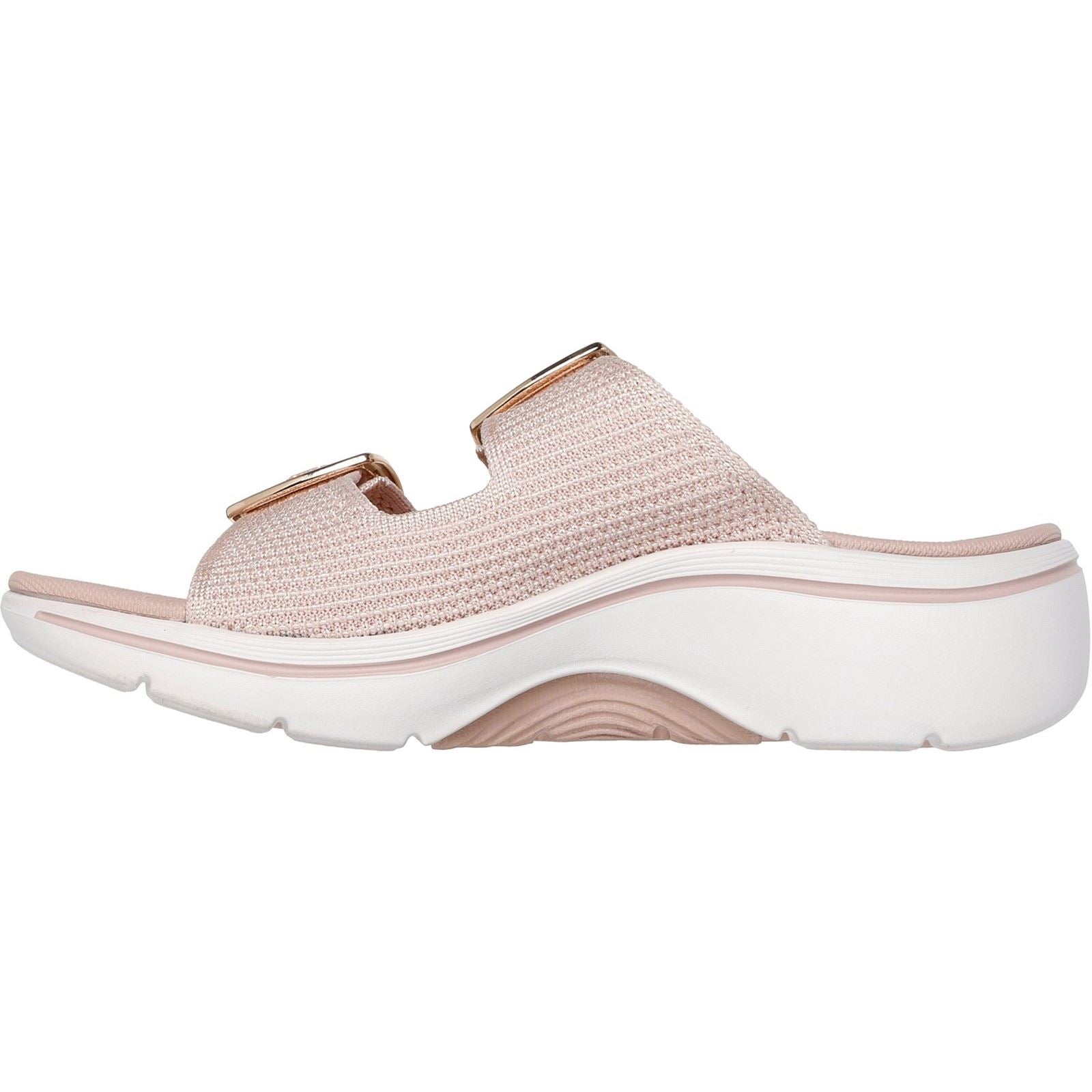 Skechers Go Walk Arch Fit 2.0 Destined Sandales Femme En Tissu Blush