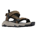 Columbia Peakfreak Rush Sandales En Cuir Pour Hommes En Cordovan/Picots