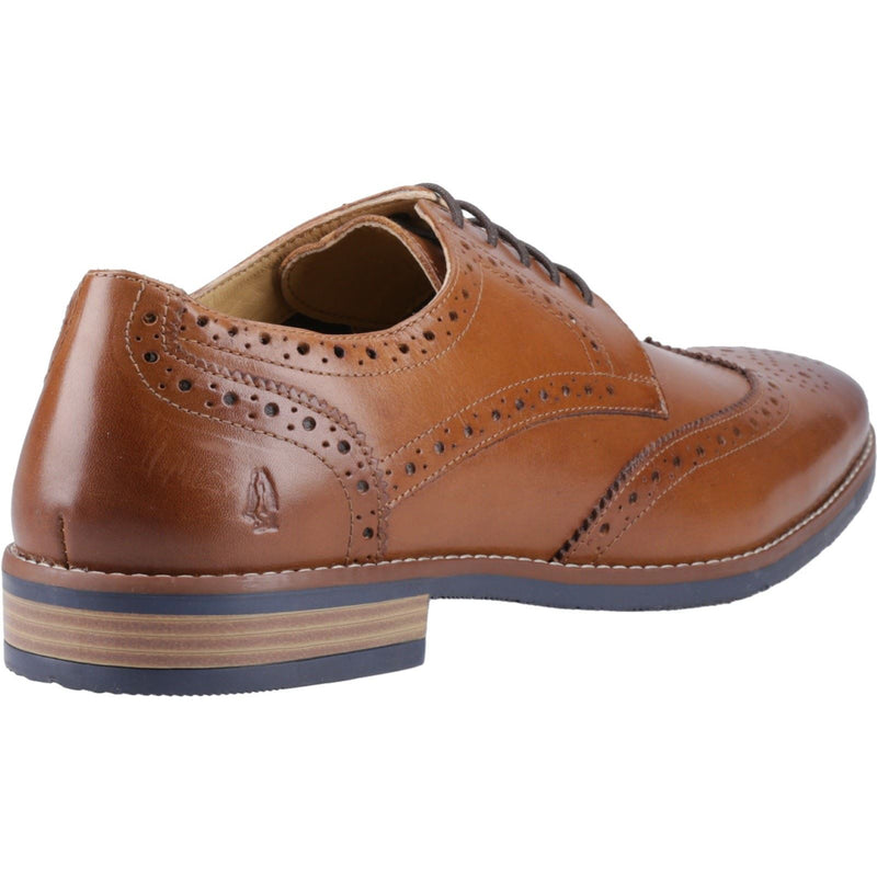 Hush Puppies Mack Chaussures Richelieu Homme En Cuir Marron Clair
