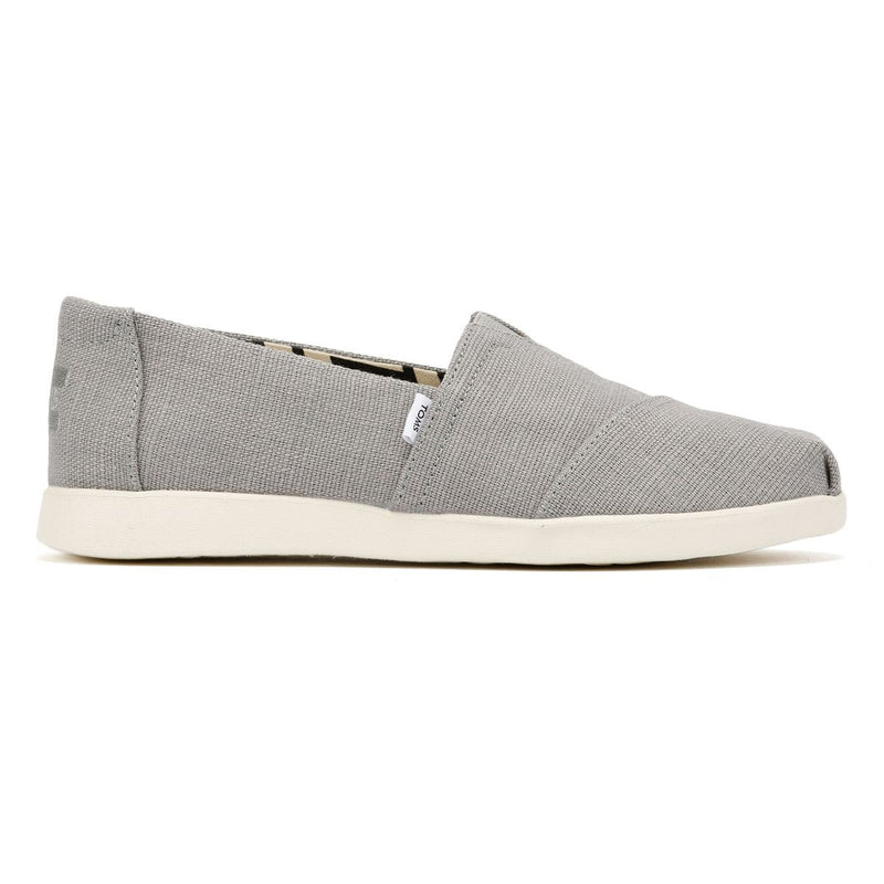 TOMS Alpargata Plus Heritage Espadrilles En Toile Grise Pour Femme