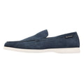 Ben Sherman Amarillo Chaussures Basses Bleues Pour Hommes En Suède