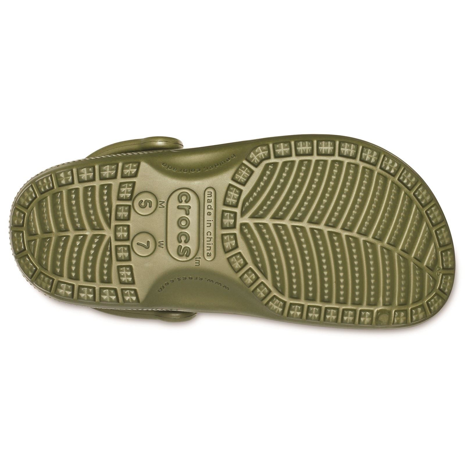Crocs Classic Crocs Classic croslite caoutchouc sabots verts armée