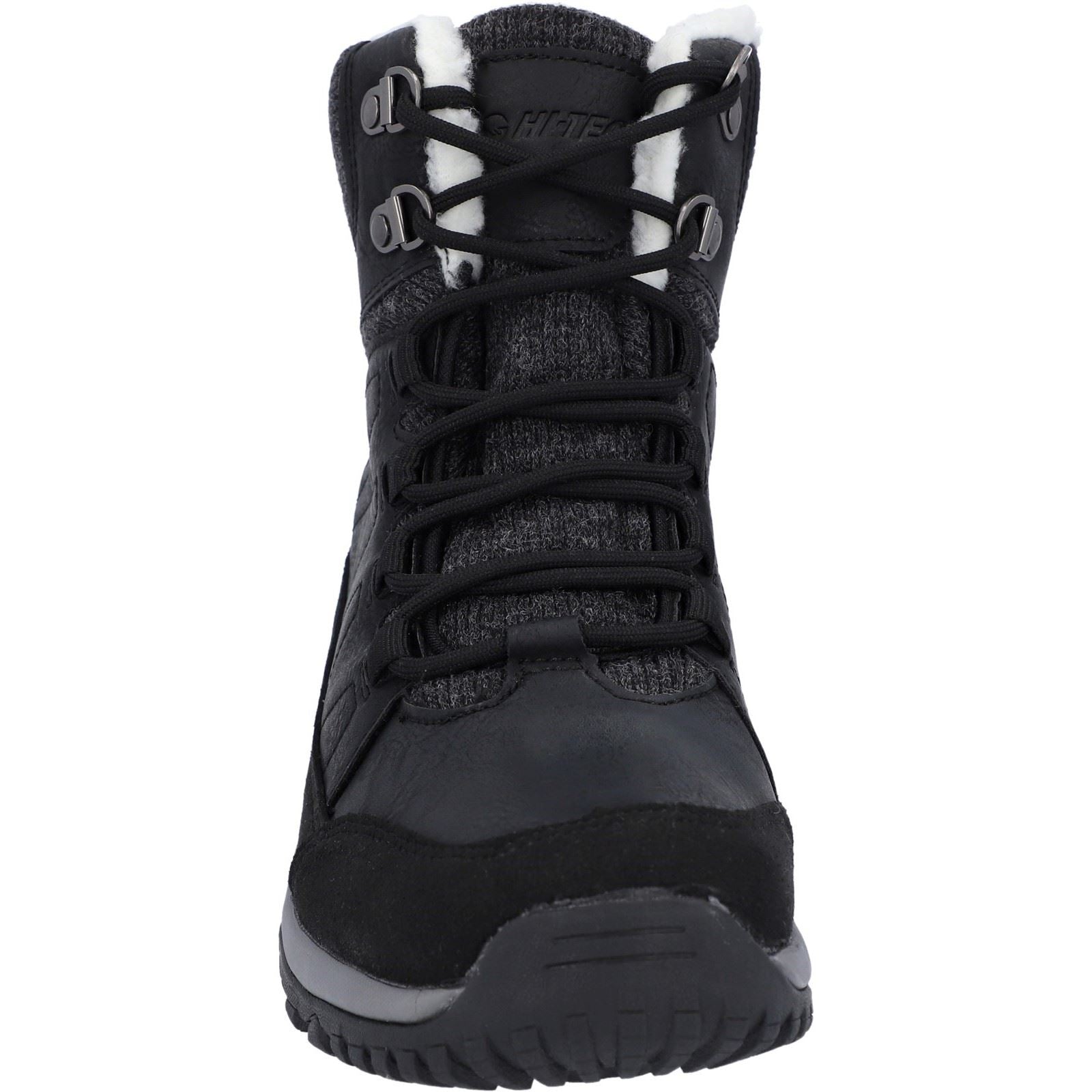 Hi-Tec Riva Mid Bottes De Randonnée Noires Pour Femmes