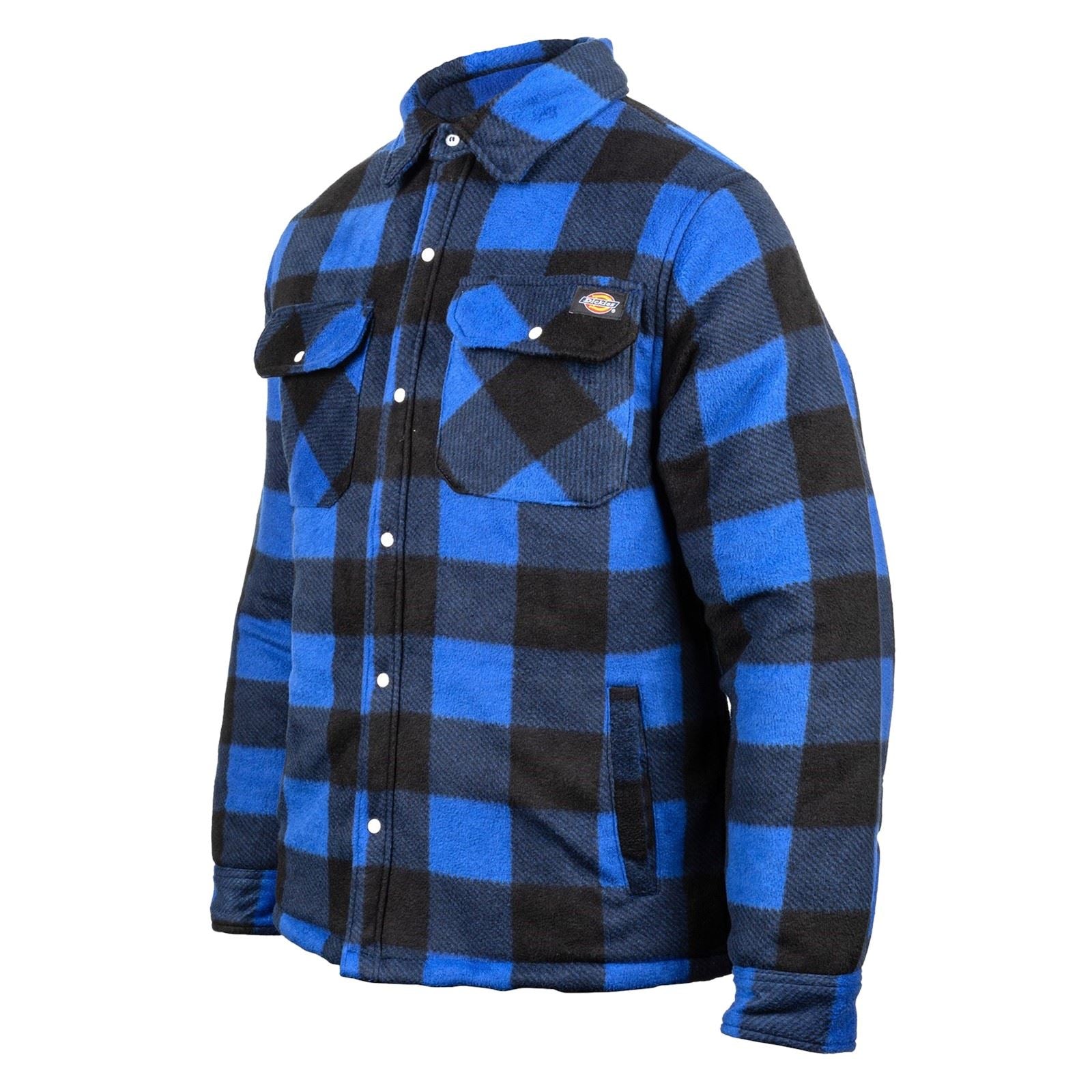 Dickies Portland Chemise Décontractée Bleue Pour Homme En Polyester
