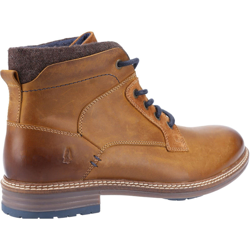 Hush Puppies Joel Bottes Pour Hommes En Cuir Couleur Chameau