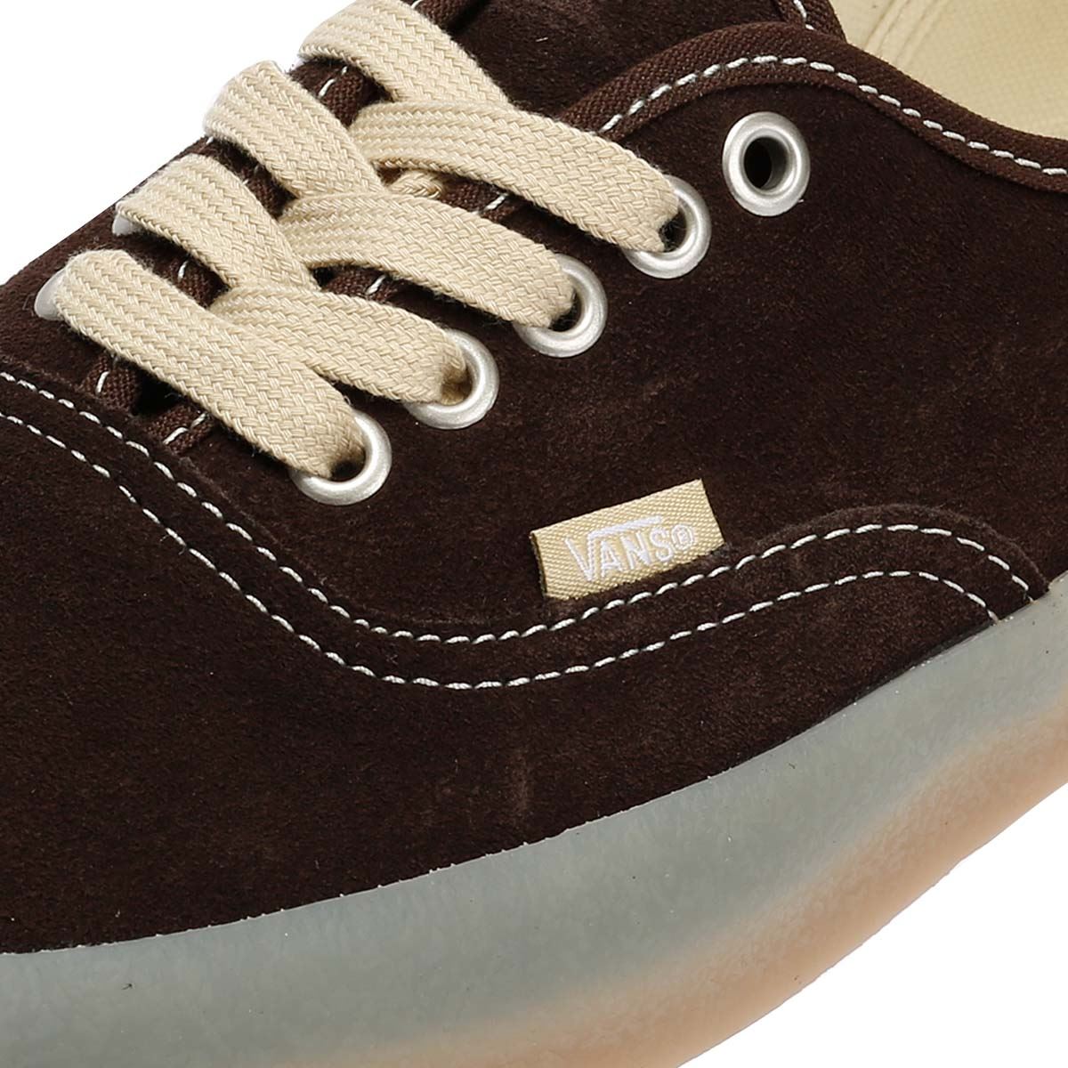 Vans Authentic Crepe Baskets Brunes Pour Hommes En Suède