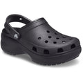 Crocs Classic Platform Sabots noirs pour Femmes en Thermoplastique
