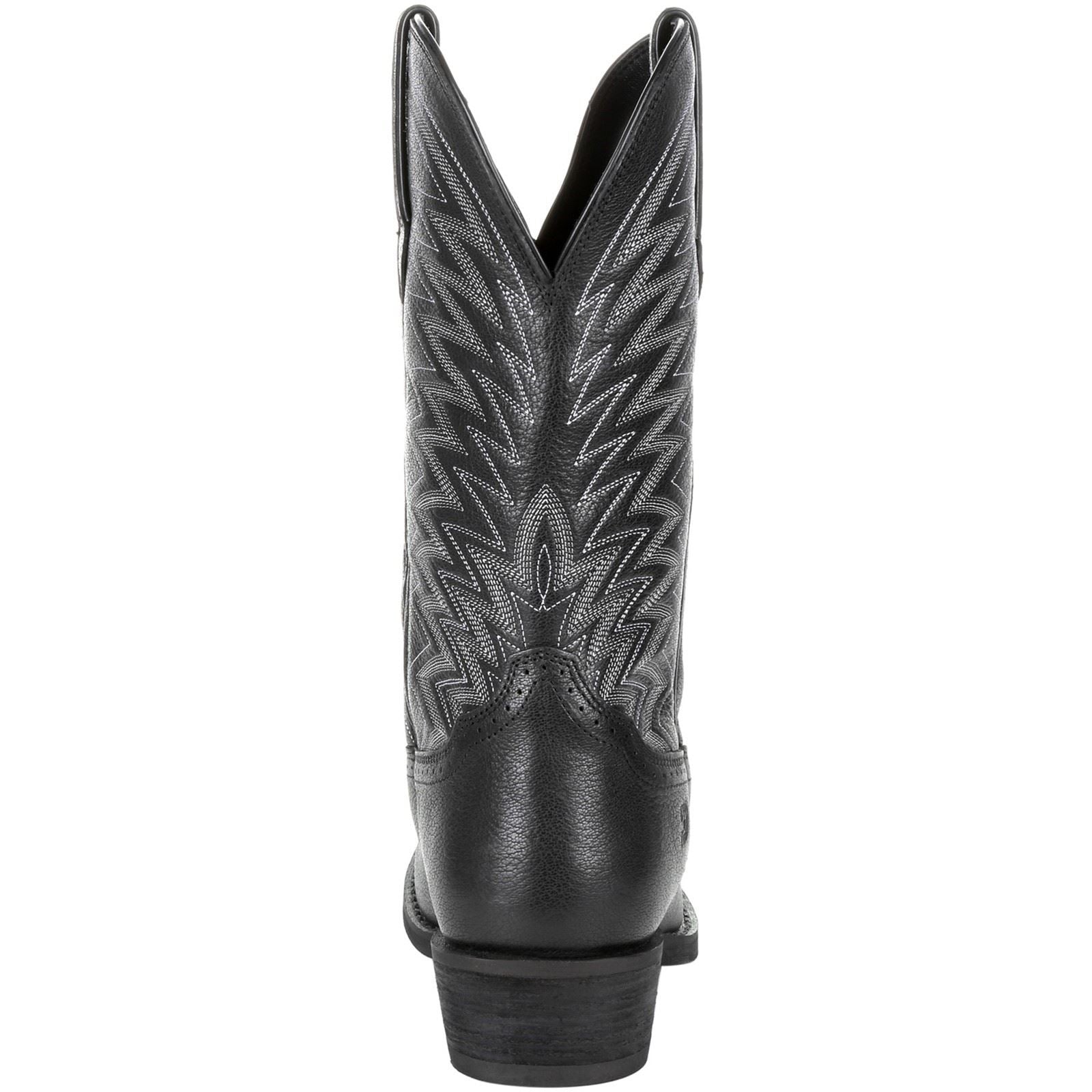 Durango Bottes Noires Onyx En Cuir Pour Hommes Rebel Frontier