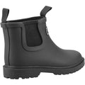 Cotswold Barton Tpr+neoprene Bottes En Caoutchouc Noir Pour Enfants Unisexes