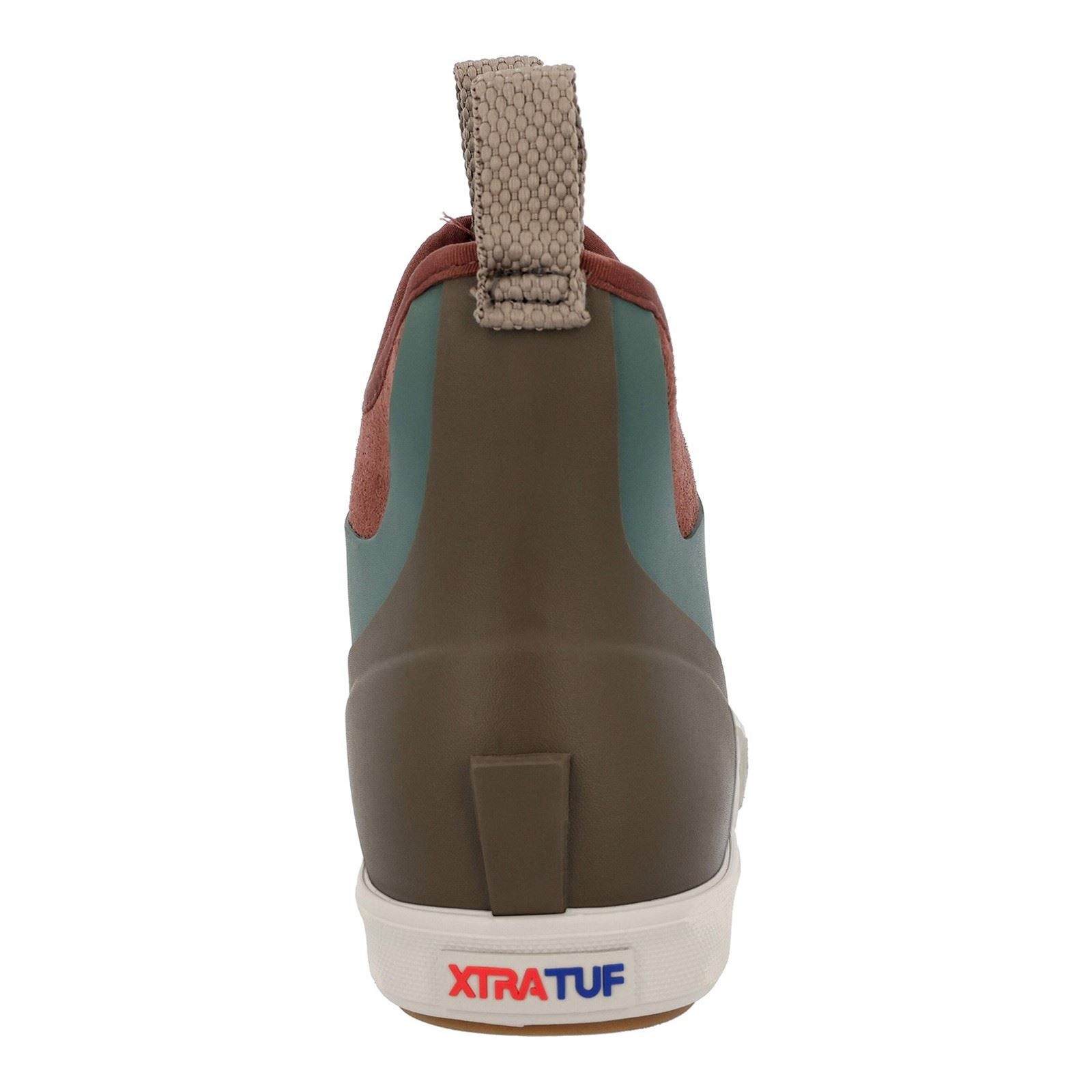 Xtratuf Bottes Wellington Vintage En Caoutchouc Vert Sauge Ankle Deck Vintage