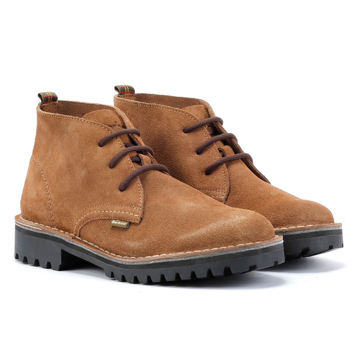 Barbour Hobart Bottes En Daim Pour Hommes, Marron
