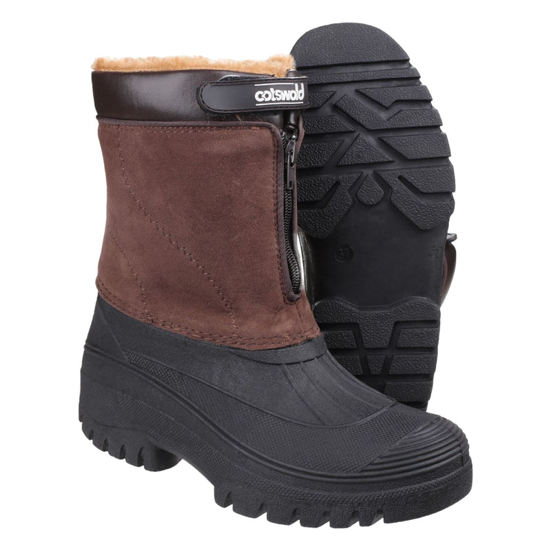 Cotswold Venture Bottes En Caoutchouc Synthétique Marron