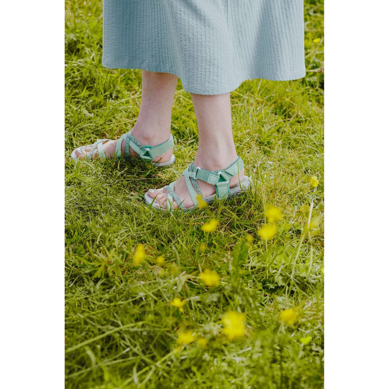 Cotswold Sunhill Sandales Vertes Pour Femme En Nubuck