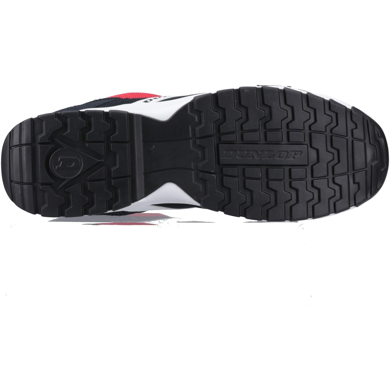 Dunlop Street Response Basket De Sécurité Pour Homme Suede Bleu Marine/Rouge/Blanc