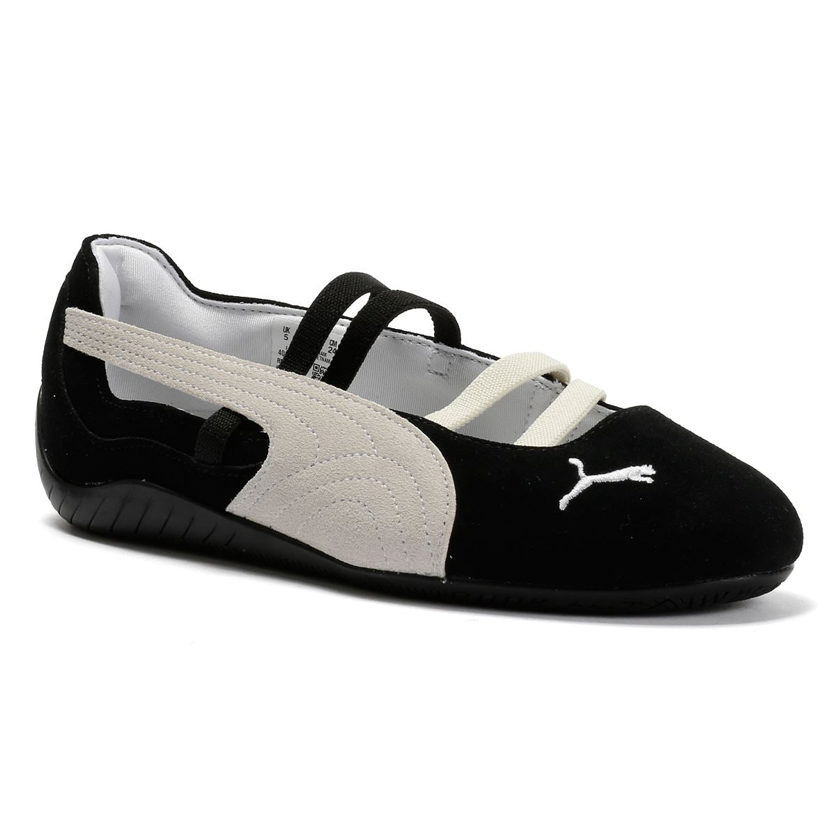 Puma Speedcat Ballet SD Chaussures Noires Pour Femmes En Suede