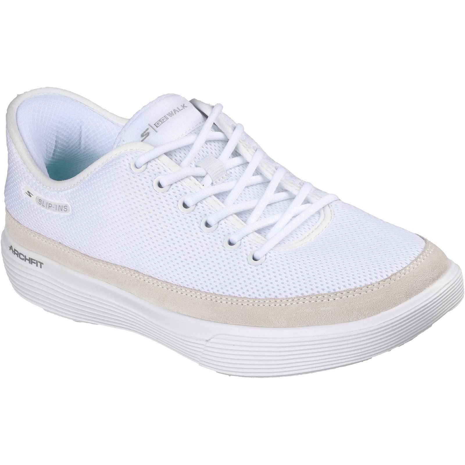 Skechers GoWalk Commuter Baskets Blanches En Textile Pour Femmes