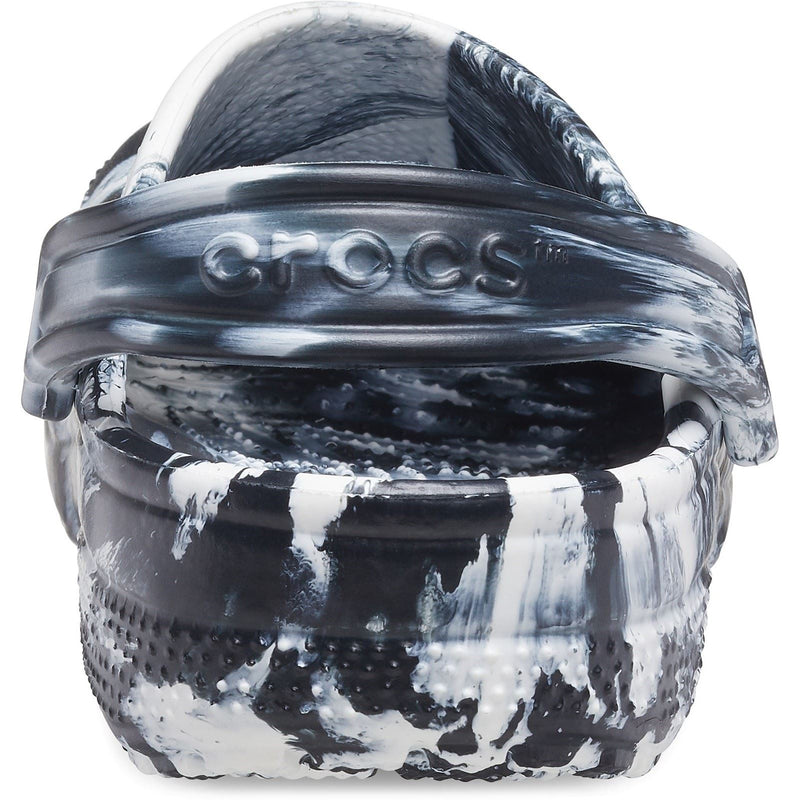 Crocs Marble Crocs Marble Sabots blancs/noirs en thermoplastique