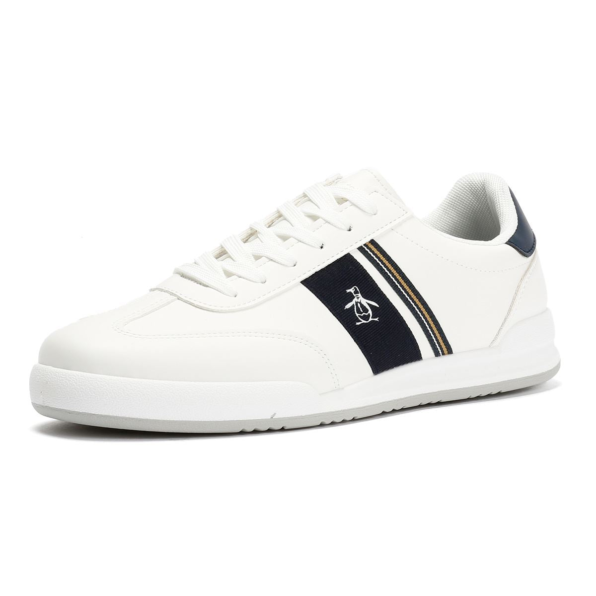 Penguin Gaz Baskets Blanches Pour Hommes