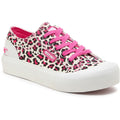 Rocket Dog Jazzin Plus Monroe Sneakers Roses Vif En Coton Pour Femmes