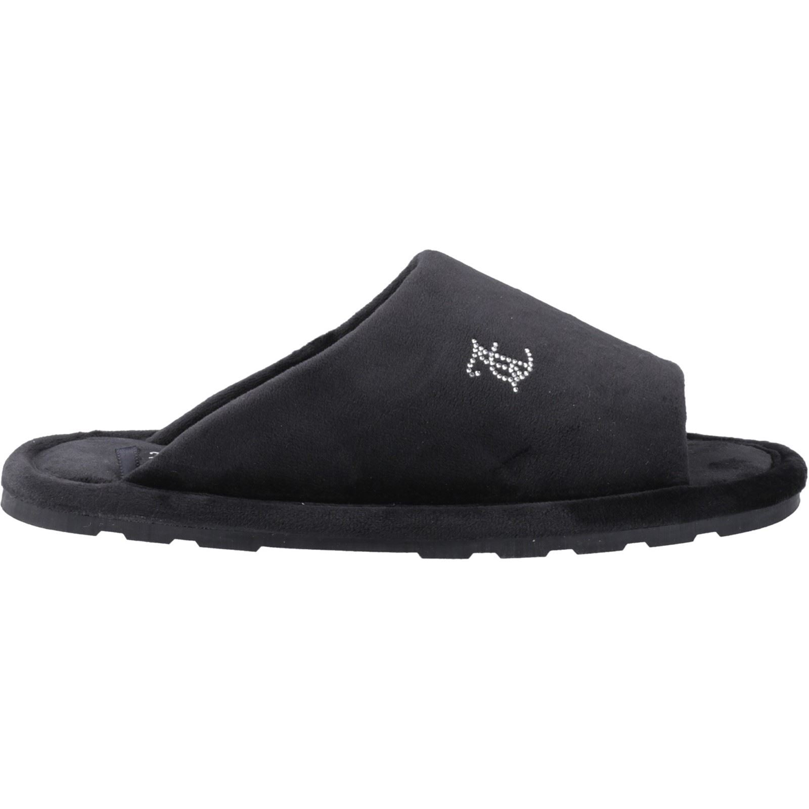 Juicy Couture Vivien Chaussons Noirs Pour Femmes En Synthétique